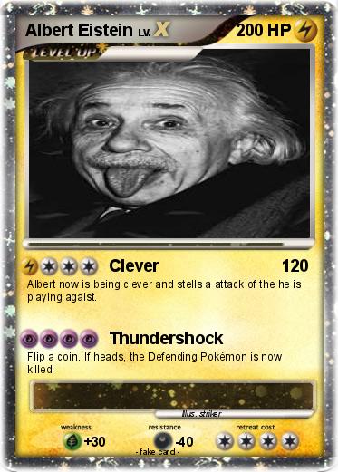 Pokemon Albert Eistein