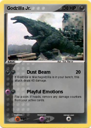 Pokemon Godzilla Jr.