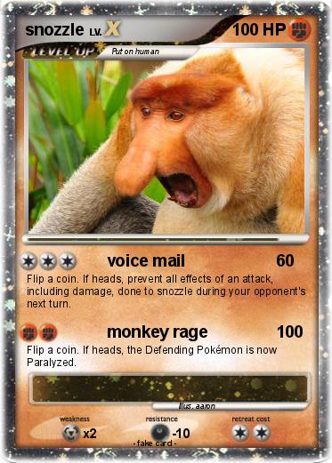 Pokemon snozzle
