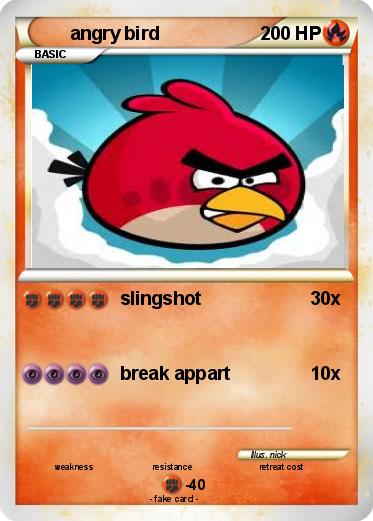 Pokemon angry bird