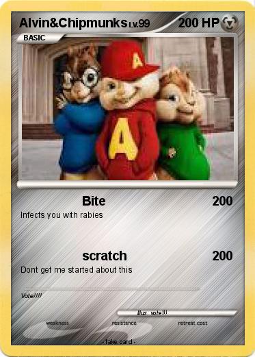 Pokemon Alvin&Chipmunks