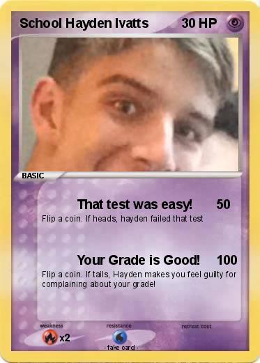 Pokemon School Hayden Ivatts