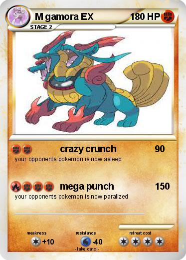 Pokemon M gamora EX