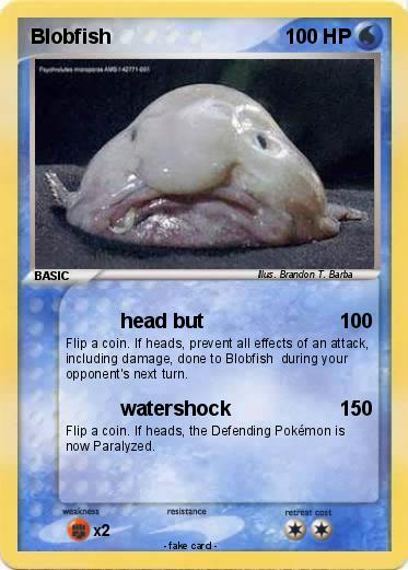 Id like to see Blob Fish as a Pokemon by con1011 on DeviantArt