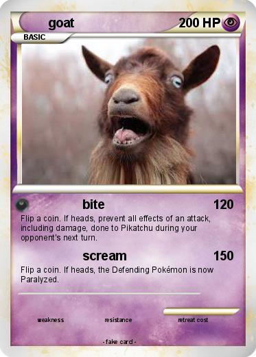 Pokemon goat