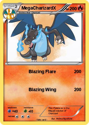Pokemon MegaCharizardX