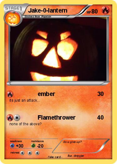 Pokemon Jake-0-lantern