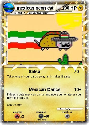 Pokemon mexican neon cat