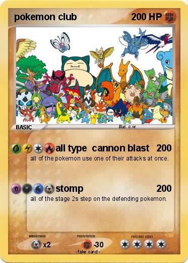 Pokemon pokemon club