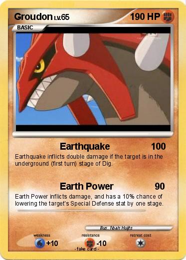 Pokemon Groudon