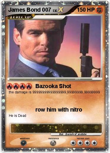 Pokemon James Bond 007