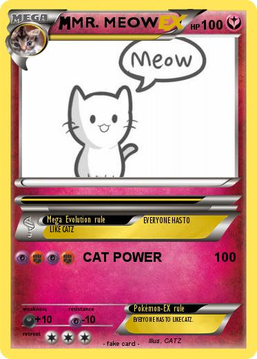 Pokemon MR. MEOW