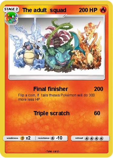 Pokemon The adult  squad