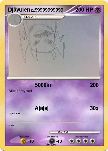Pokemon Djävulen