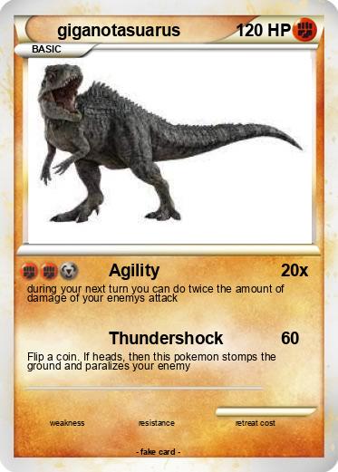 Pokemon giganotasuarus