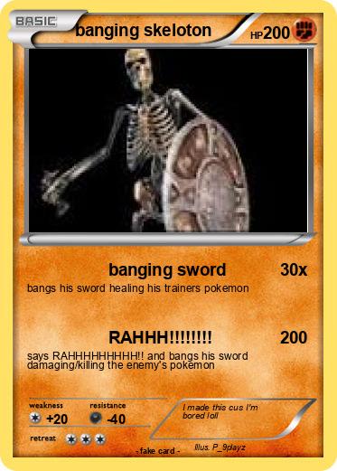 Pokemon banging skeloton