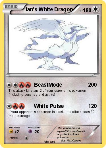 Pokemon Ian's White Dragon