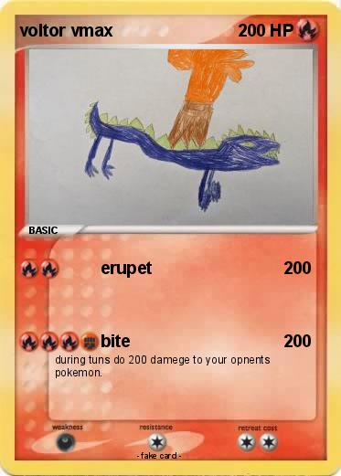 Pokemon voltor vmax