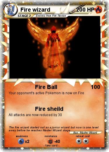 Pokemon Fire wizard