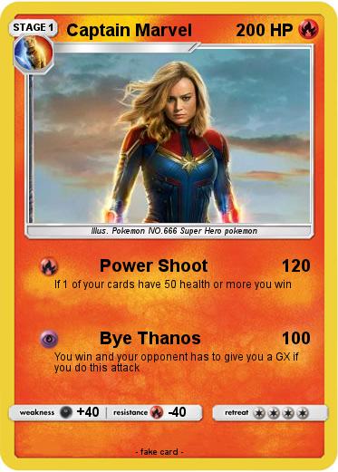 Pokemon Captain Marvel