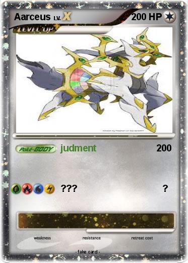 Pokemon Aarceus