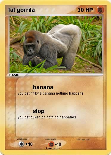 Pokemon fat gorrila