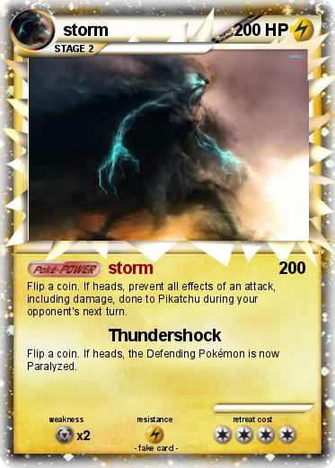 Pokemon storm
