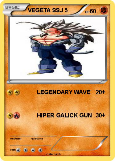Pokemon VEGETA SSJ 5