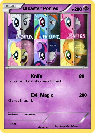 Pokemon Disaster Ponies