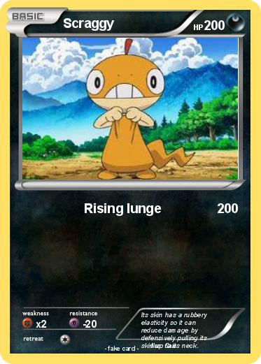 Pokemon Scraggy
