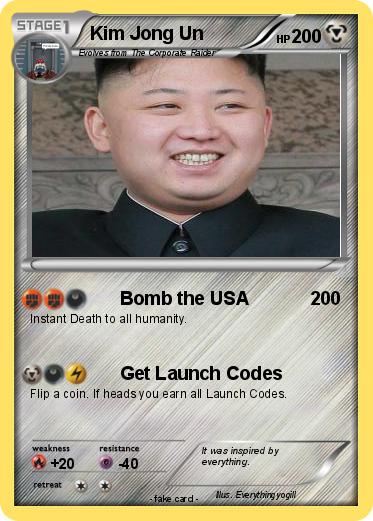Pokemon Kim Jong Un