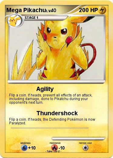 Pokemon Mega Pikachu