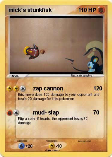 Pokemon mick`s stunkfisk