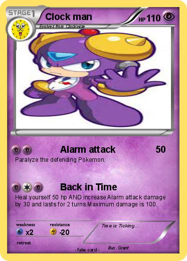 Pokemon Clock man