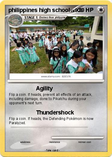 Pokemon philippines high school