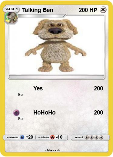 Pokemon Talking Ben