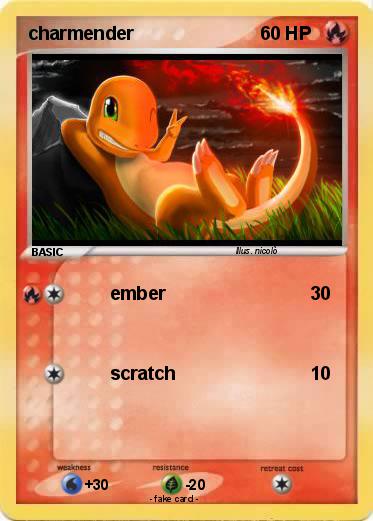 Pokemon charmender