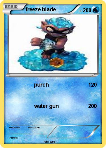 Pokemon freeze blade
