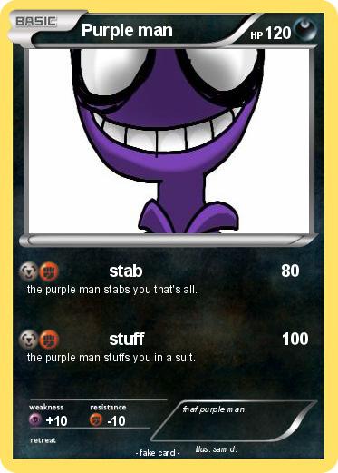 Pokemon Purple man