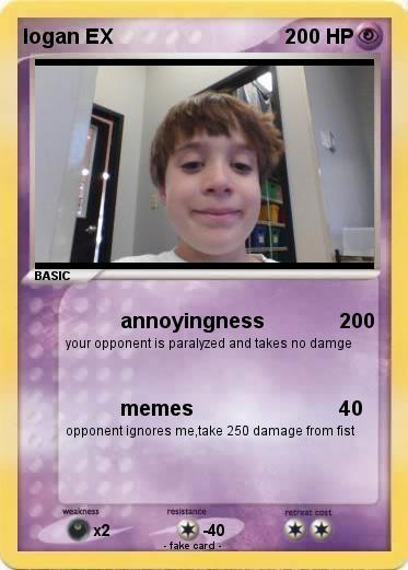Pokemon logan EX