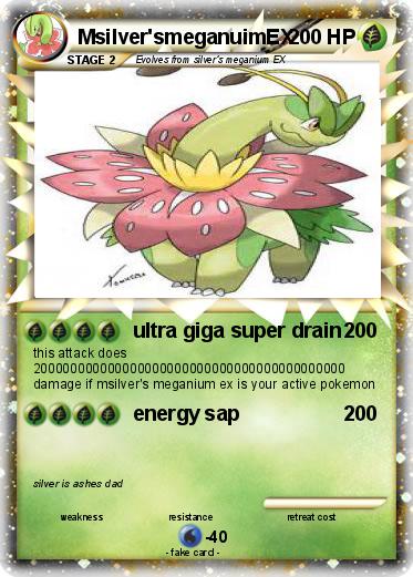 Pokemon Msilver'smeganuimEX