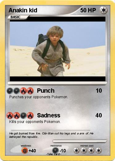 Pokemon Anakin kid