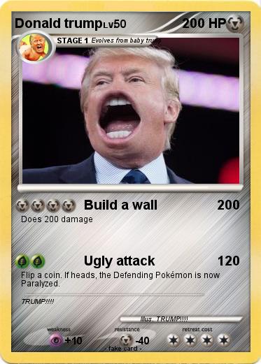 Pokemon Donald trump