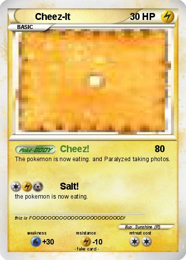 Pokemon Cheez-It