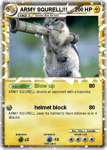 Pokemon ARMY SQURELL!!!