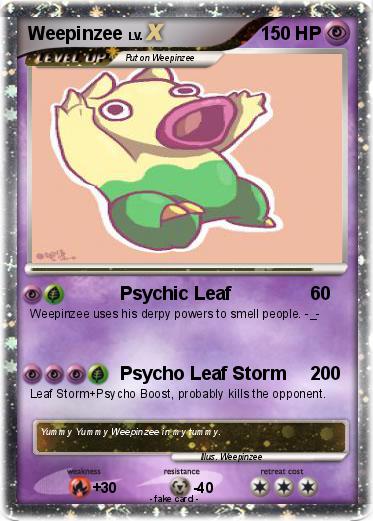 Pokemon Weepinzee