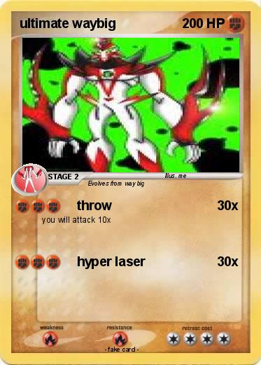 Pokemon ultimate waybig
