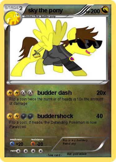 Pokemon sky the pony