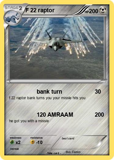Pokemon F 22 raptor
