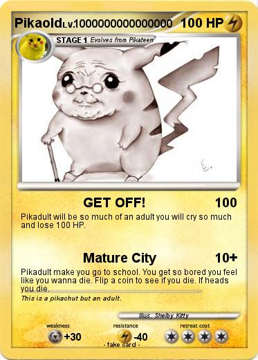 Pokemon Pikaold
